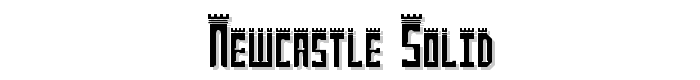 NewcastlE SoliD font